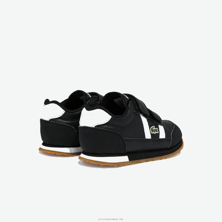 Lacoste partner synthetische sneakers 0828H2965 zwart-wit 312 zuigelingen