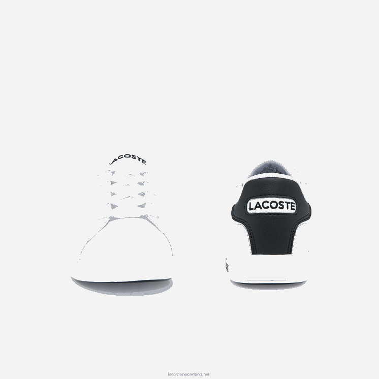 Lacoste afgestudeerde sneakers 0828H3302 wit & zwart 147 kinderen