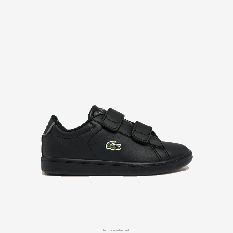 Lacoste carnaby evo bl synthetische sneakers 0828H2939 zwart 02u zuigelingen