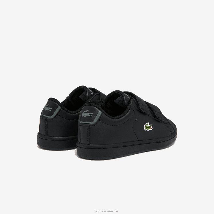 Lacoste carnaby evo bl synthetische sneakers 0828H2939 zwart 02u zuigelingen