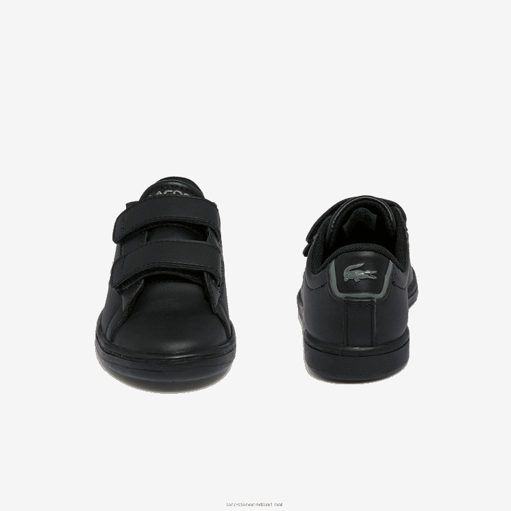 Lacoste carnaby evo bl synthetische sneakers 0828H2939 zwart 02u zuigelingen