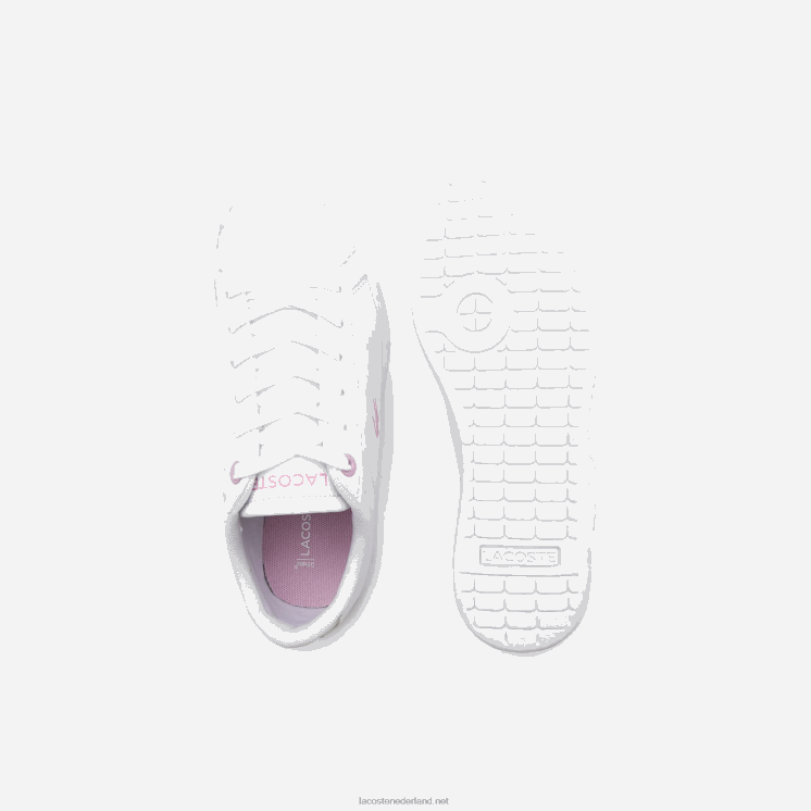 Lacoste carnaby synthetische sneakers 0828H3114 wit 21g kinderen