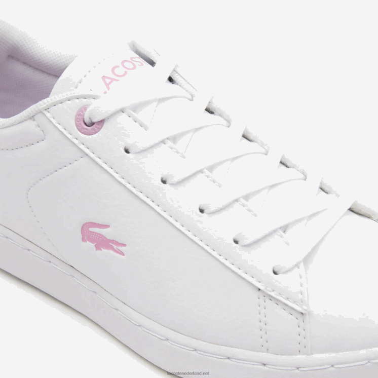 Lacoste carnaby synthetische sneakers 0828H3114 wit 21g kinderen