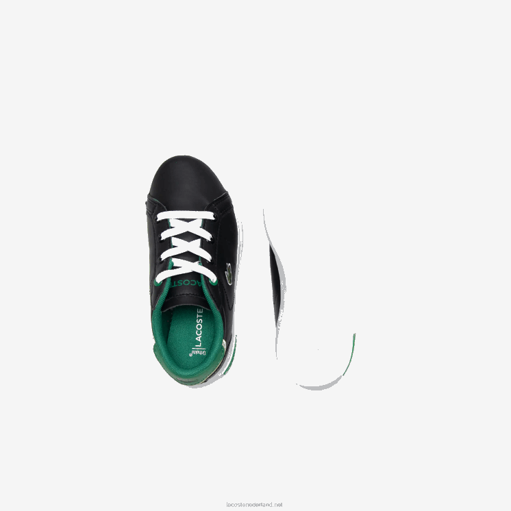Lacoste powercour synthetische sneakers 0828H2978 zwart & groen 1b4 zuigelingen