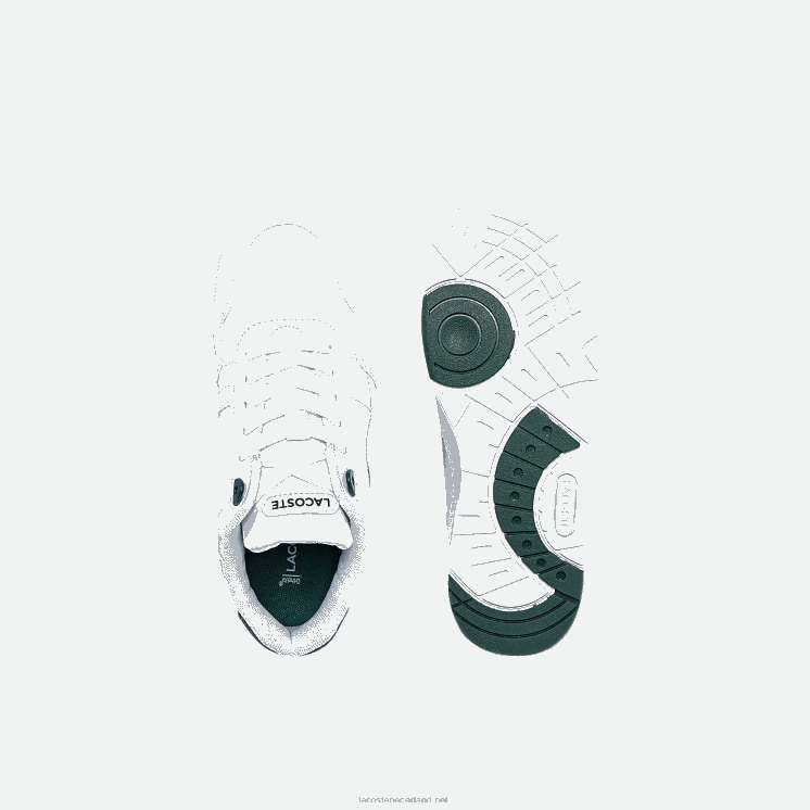 Lacoste T-clip synthetische sneakers 0828H3115 wit & donkergroen 1r5 kinderen