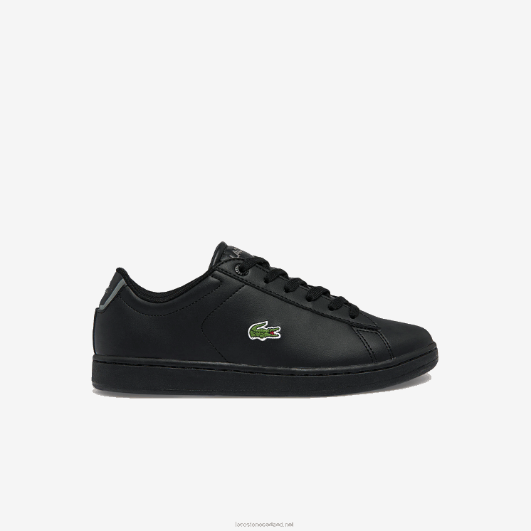 Lacoste carnaby evo bl synthetische sneakers 0828H3328 zwart 02u junioren