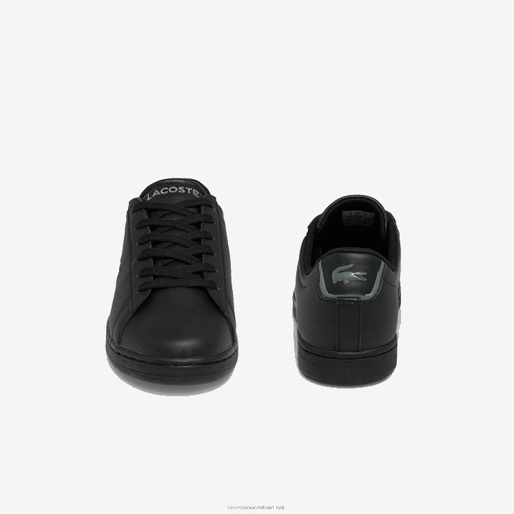 Lacoste carnaby evo bl synthetische sneakers 0828H3328 zwart 02u junioren