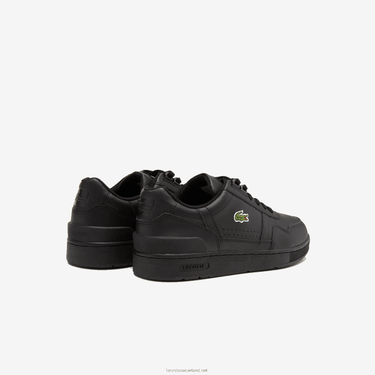 Lacoste t-clip synthetische kleur-pop sneakers 0828H3314 zwart 02u junioren