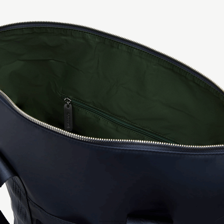 Lacoste draagtas met contrasterende branding 0828H2763 blauw nuit blanc m05 vrouwen
