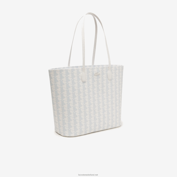 Lacoste draagtas met monogramprint 0828H2785 mono farine panorama l58 vrouwen