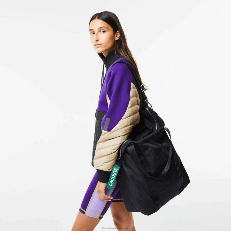 Lacoste grote draagtas met merkhandvat 0828H2846 zwart 000 vrouwen