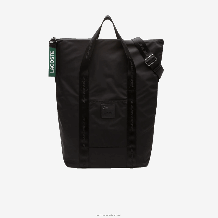Lacoste grote draagtas met merkhandvat 0828H2846 zwart 000 vrouwen