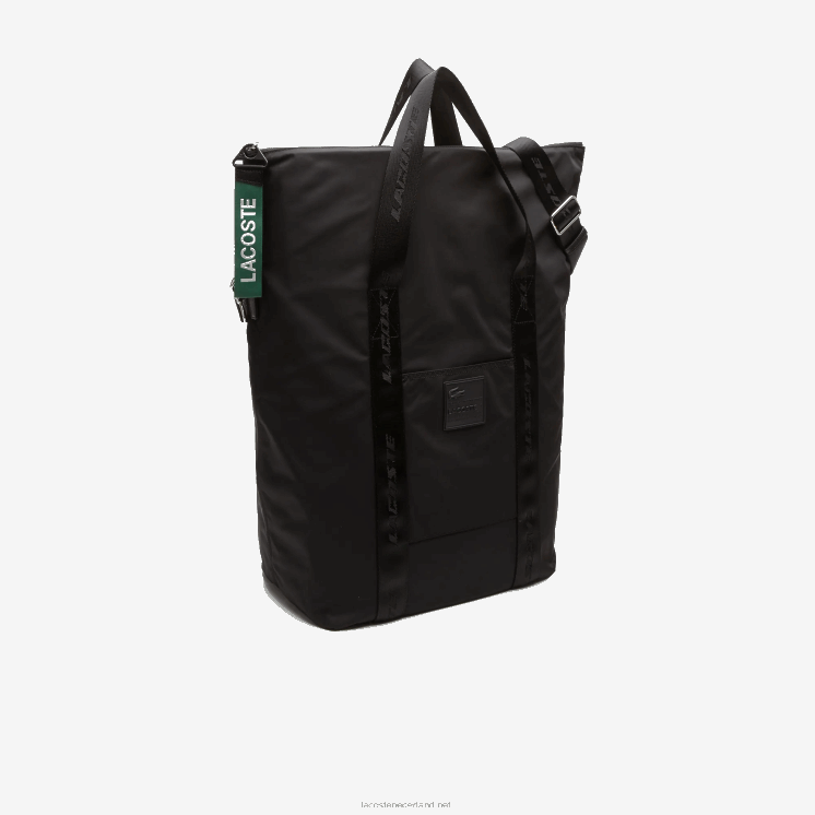 Lacoste grote draagtas met merkhandvat 0828H2846 zwart 000 vrouwen