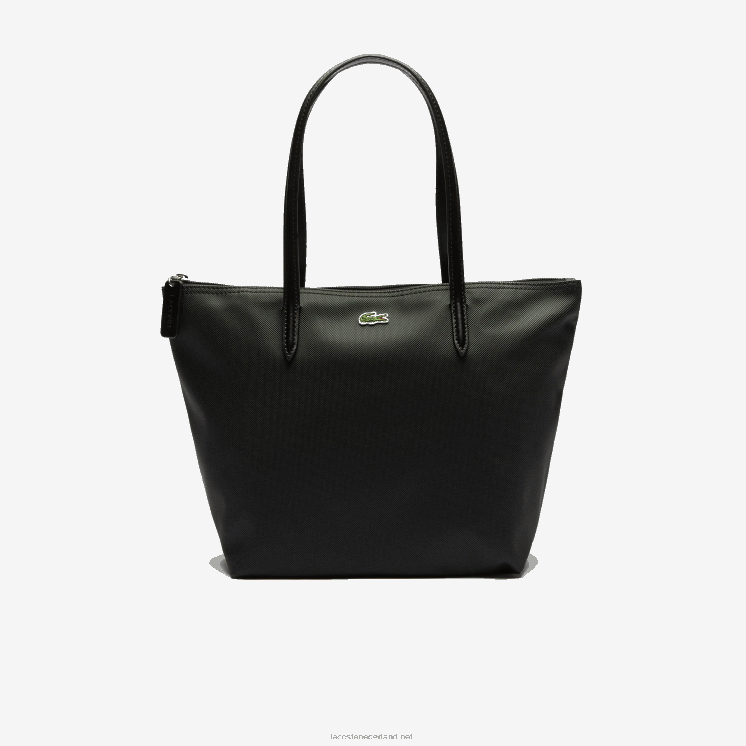 Lacoste l.12.12 concept kleine draagtas met ritssluiting 0828H2804 zwart 000 vrouwen