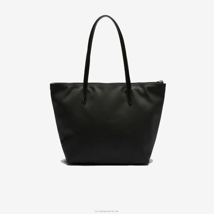 Lacoste l.12.12 concept kleine draagtas met ritssluiting 0828H2804 zwart 000 vrouwen