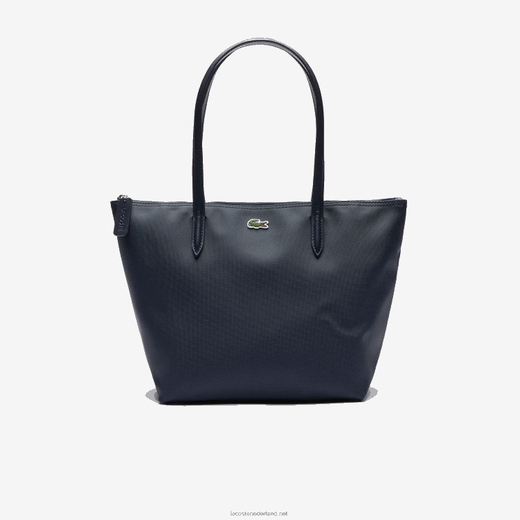 Lacoste l.12.12 concept kleine draagtas met ritssluiting 0828H2805 zonsverduistering 141 vrouwen
