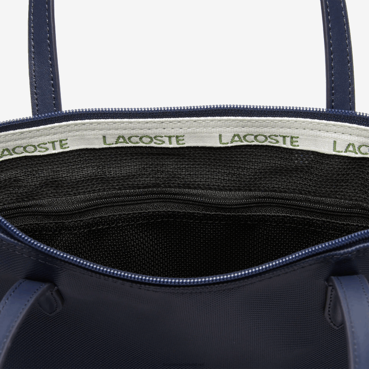Lacoste l.12.12 concept kleine draagtas met ritssluiting 0828H2805 zonsverduistering 141 vrouwen