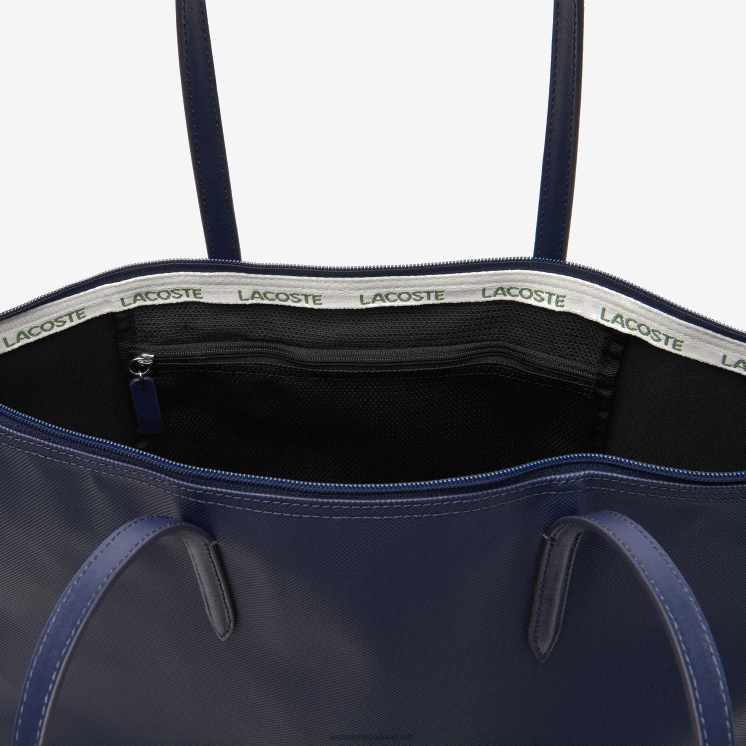 Lacoste l.12.12 draagtas met ritssluiting 0828H2767 zonsverduistering 141 vrouwen