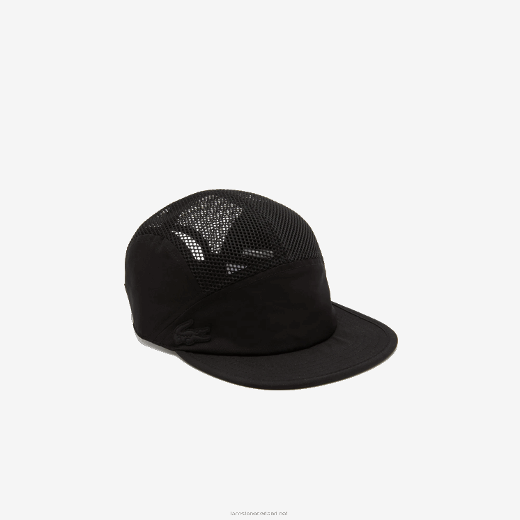Lacoste mesh paneel zacht vizier 0828H2928 zwart 031 vrouwen