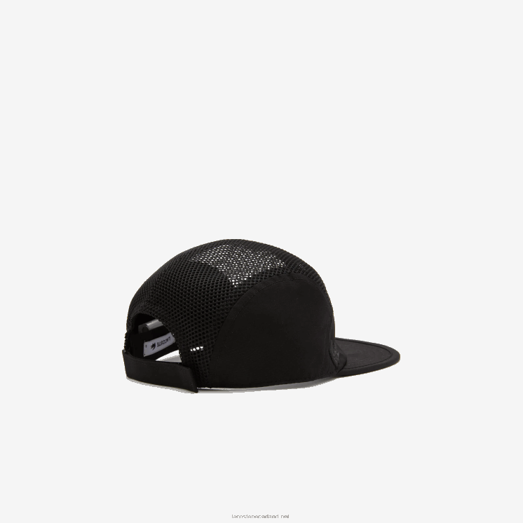 Lacoste mesh paneel zacht vizier 0828H2928 zwart 031 vrouwen