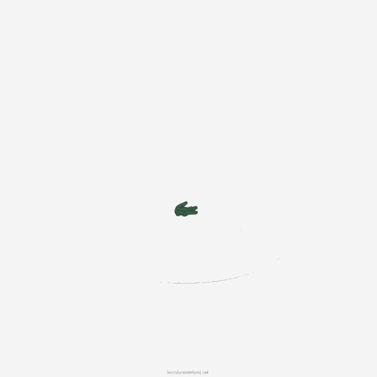 Lacoste vissershoedje van nylon met gewatteerd effect 0828H2927 wit 001 vrouwen