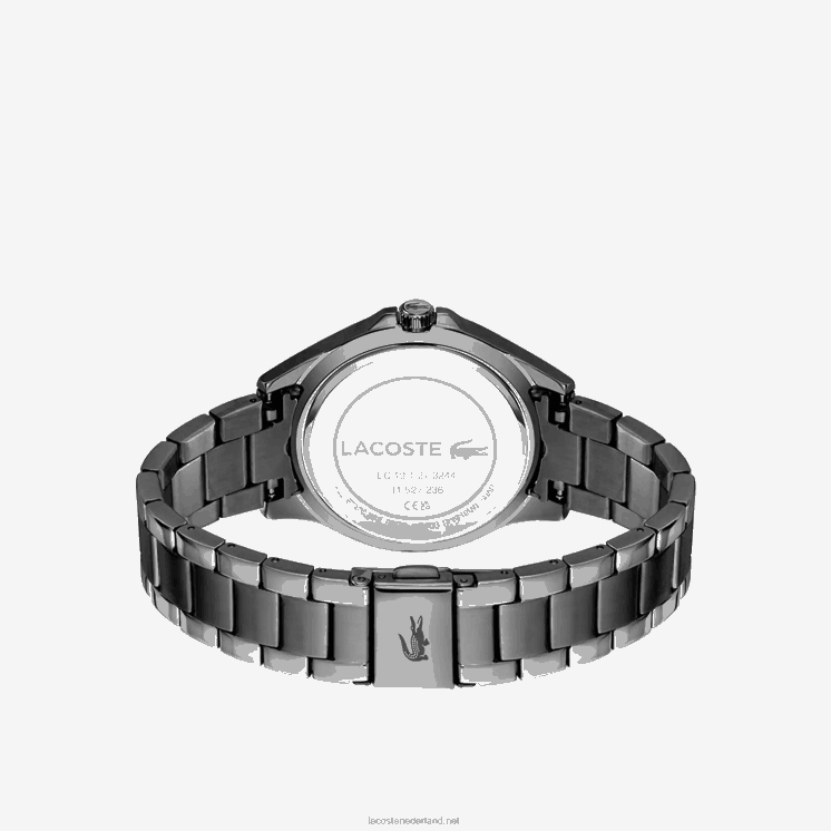 Lacoste swing 3 handen stalen horloge 0828H2915 zwart 000 vrouwen