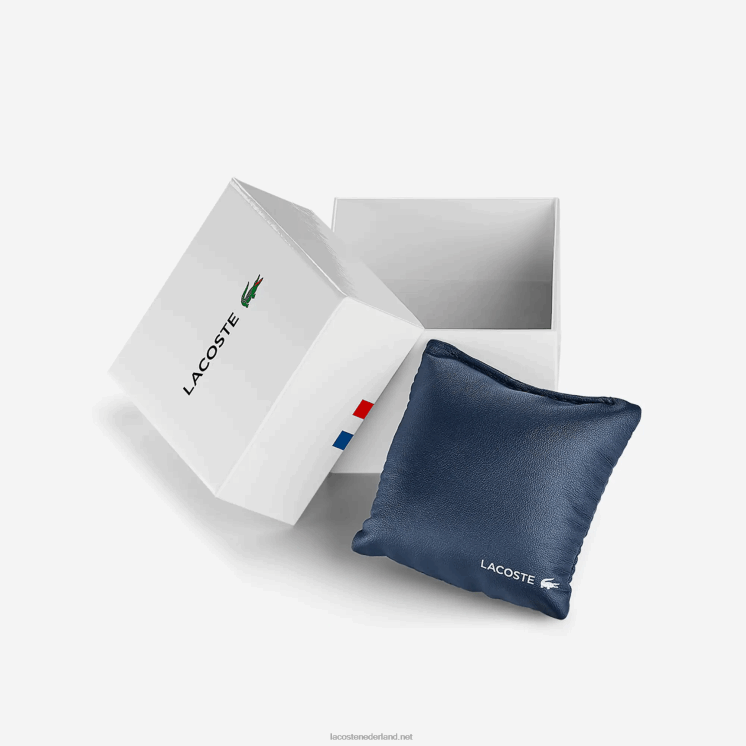 Lacoste swing 3 wijzers roestvrijstalen horloge 0828H2918 grijs 000 vrouwen