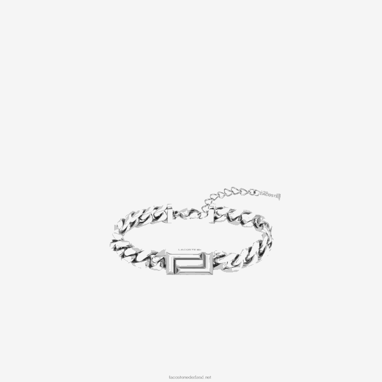 Lacoste fundament armband 0828H2904 zilver 045 vrouwen