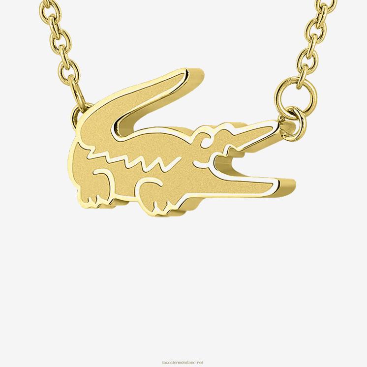Lacoste krokodil armband 0828H2903 goud 714 vrouwen