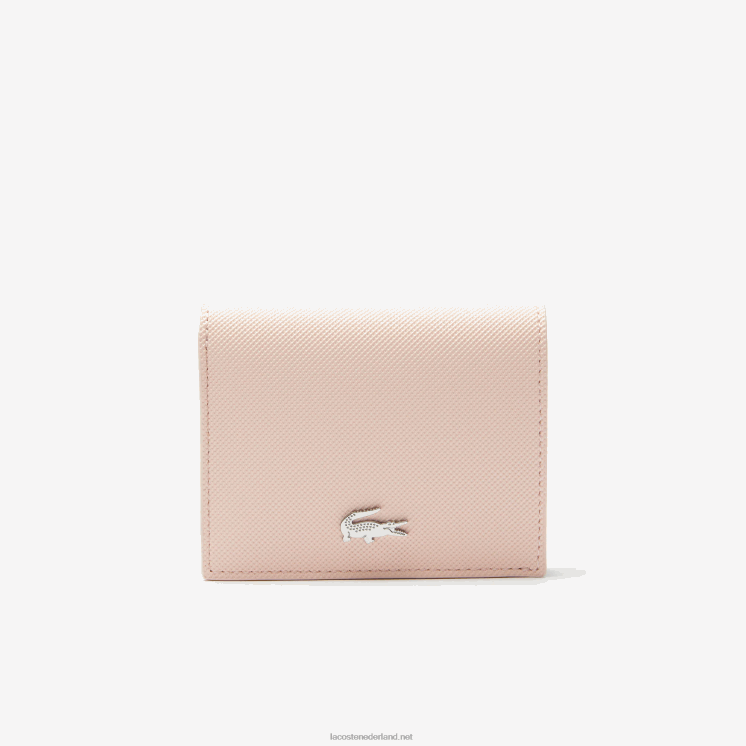 Lacoste anna kleine opvouwbare portemonnee 0828H2842 stoel amande j19 vrouwen