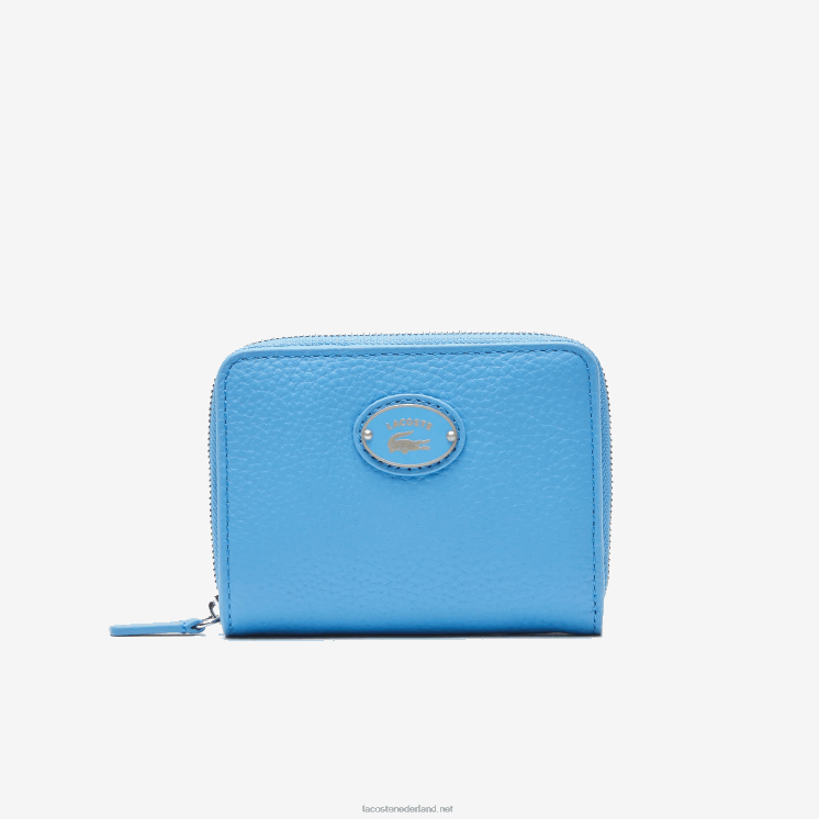 Lacoste kleine portemonnee met metalen plaat 0828H2892 Argentinië 213 vrouwen