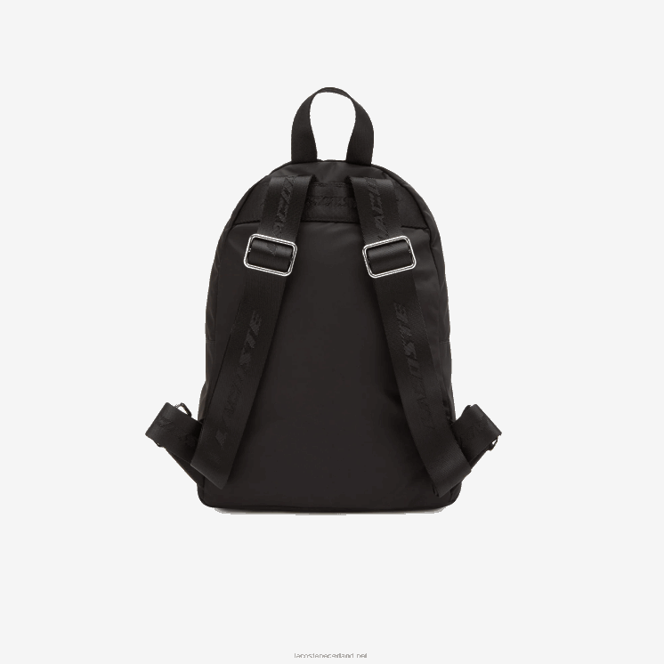 Lacoste Trekkerrugzak met kenmerkende patch 0828H2863 zwart 000 vrouwen