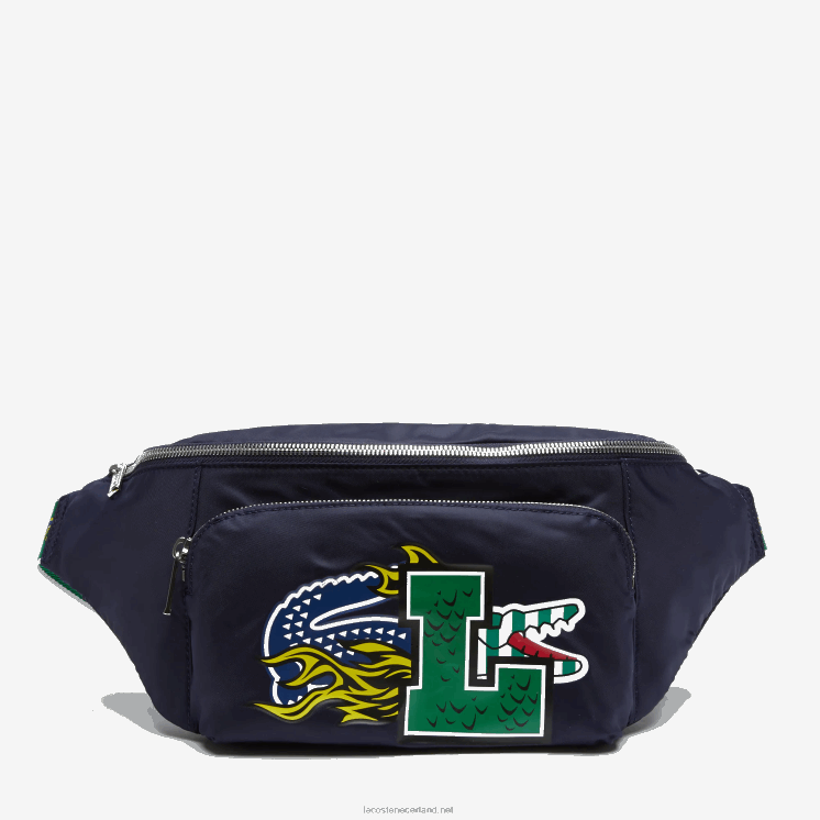 Lacoste Badgetas met komisch effect 0828H2028 marine 166 jardin l28 vrouwen