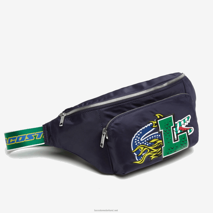 Lacoste Badgetas met komisch effect 0828H2028 marine 166 jardin l28 vrouwen