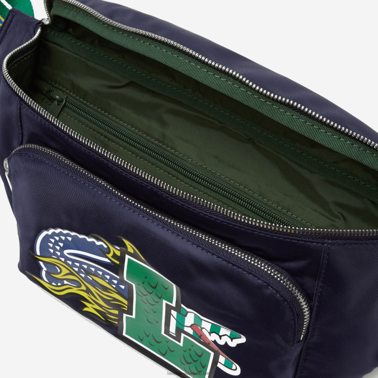 Lacoste Badgetas met komisch effect 0828H2028 marine 166 jardin l28 vrouwen