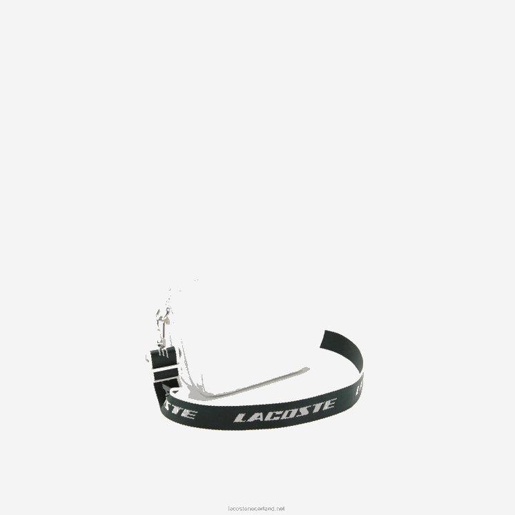 Lacoste Crossover-tas met schouderriem en merknaam 0828H2881 blanco sinople blanco l06 vrouwen