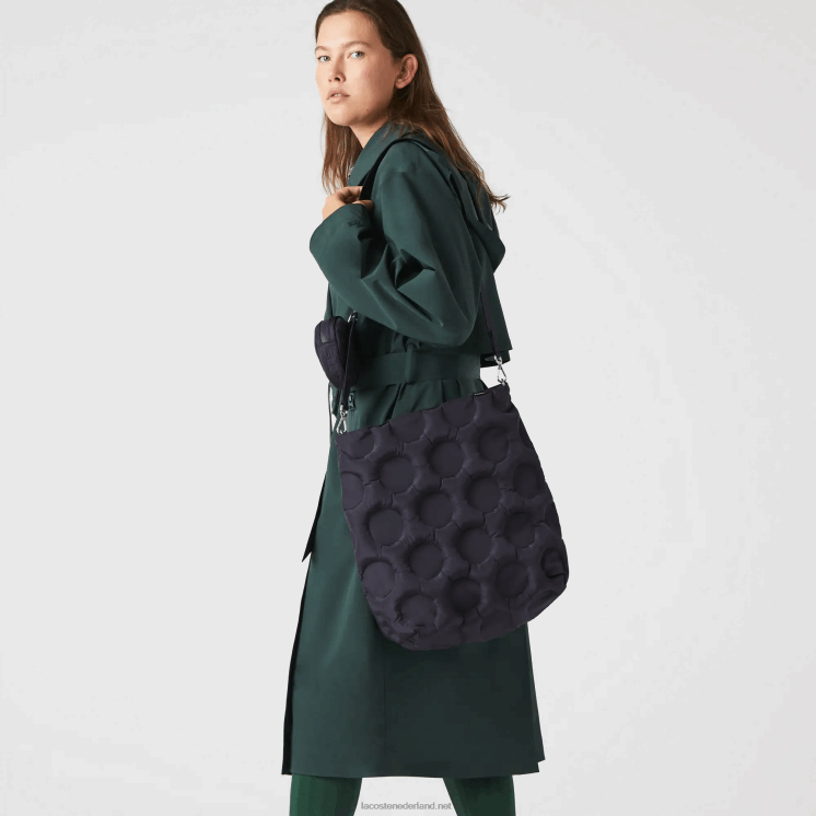 Lacoste Gevoerde emmertas met golfbaleffect 0828H2872 abimes l24 vrouwen
