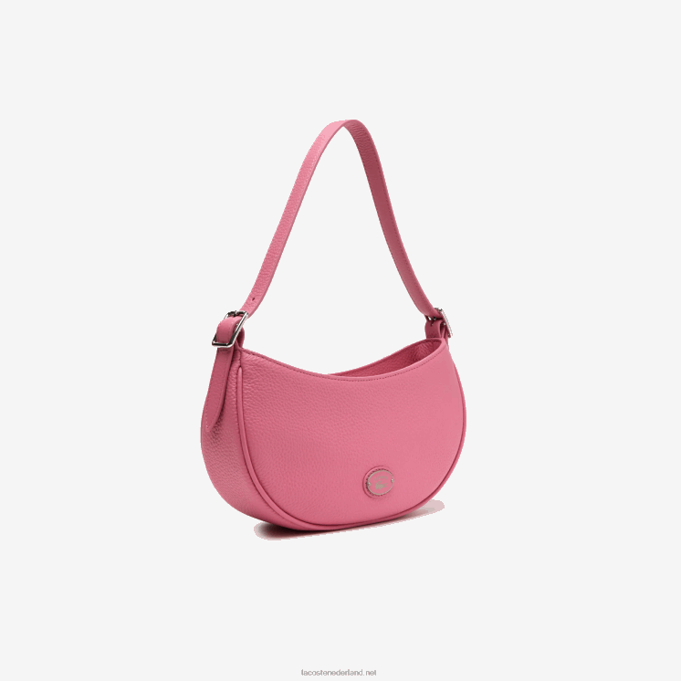 Lacoste Halfmoon tas van topnerf leer 0828H2792 reseda l39 vrouwen