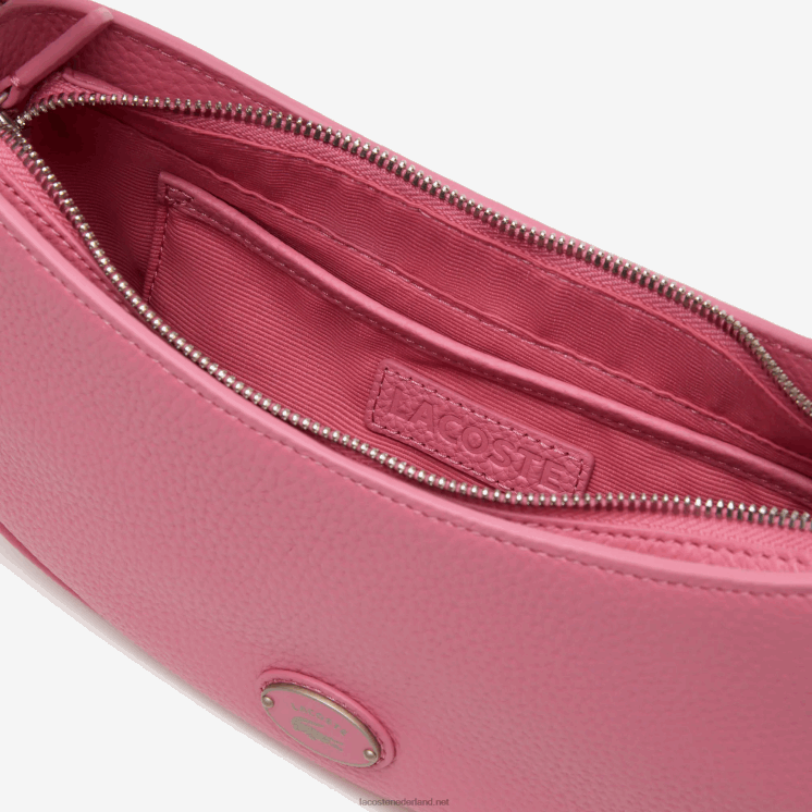 Lacoste Halfmoon tas van topnerf leer 0828H2792 reseda l39 vrouwen