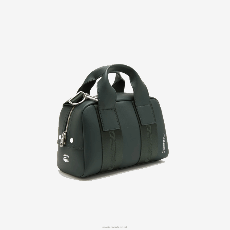 Lacoste contrast inscripties sporttas 0828H2107 enkele b43 vrouwen