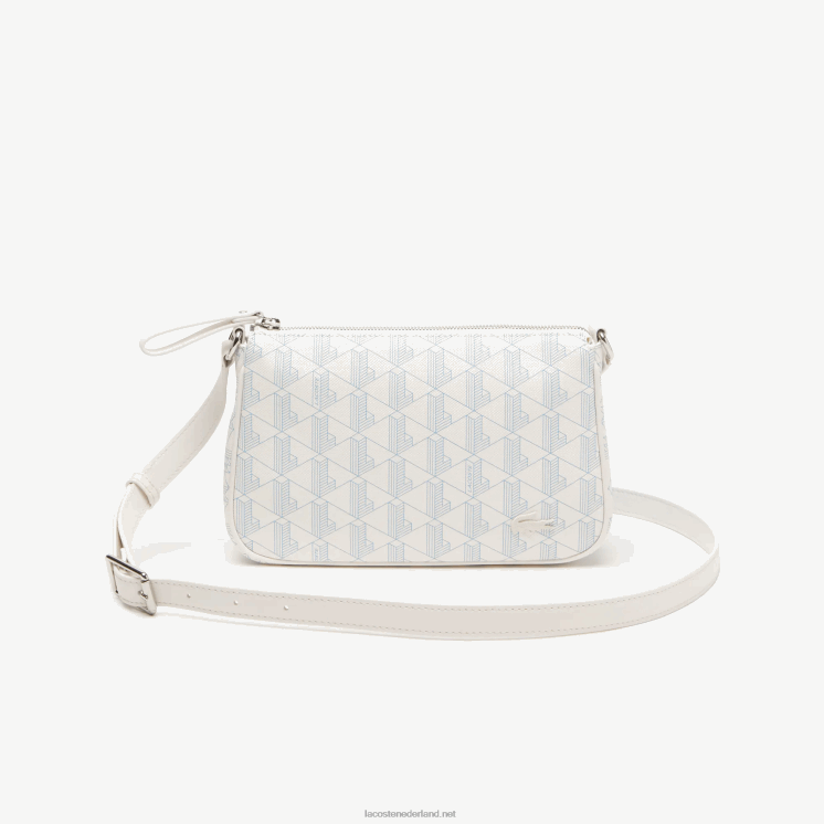 Lacoste crossbodytas met monogramprint 0828H2800 mono farine panorama l58 vrouwen
