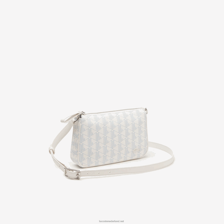 Lacoste crossbodytas met monogramprint 0828H2800 mono farine panorama l58 vrouwen
