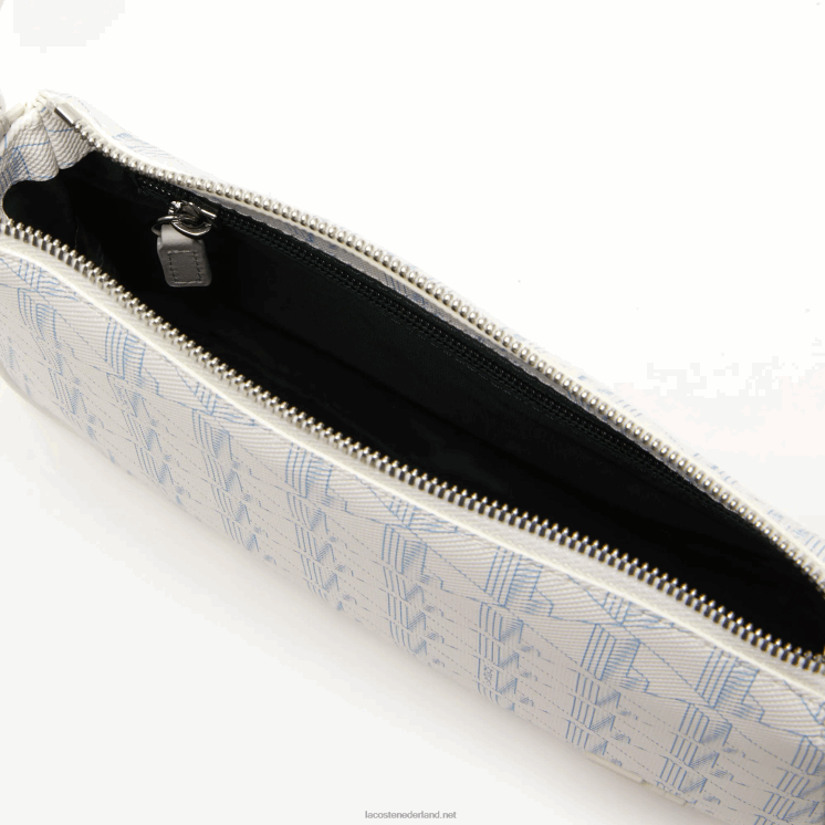 Lacoste crossbodytas met monogramprint 0828H2800 mono farine panorama l58 vrouwen