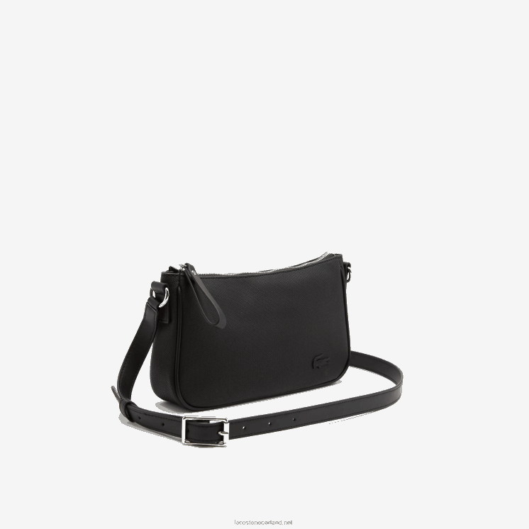 Lacoste crossbodytas met verstelbare riem 0828H2799 zwart 000 vrouwen
