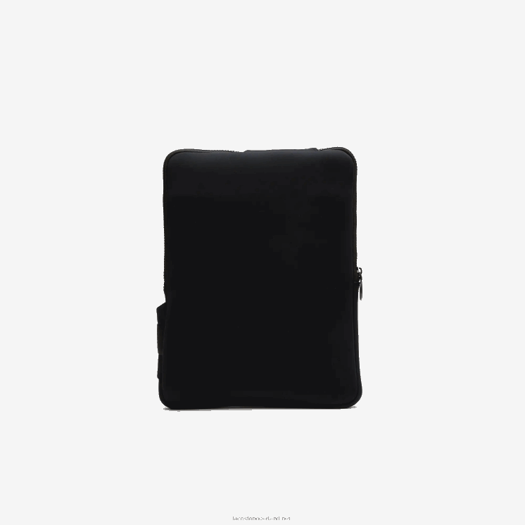 Lacoste crossbodytas van gerecyclede vezels 0828H1971 zwart 000 vrouwen