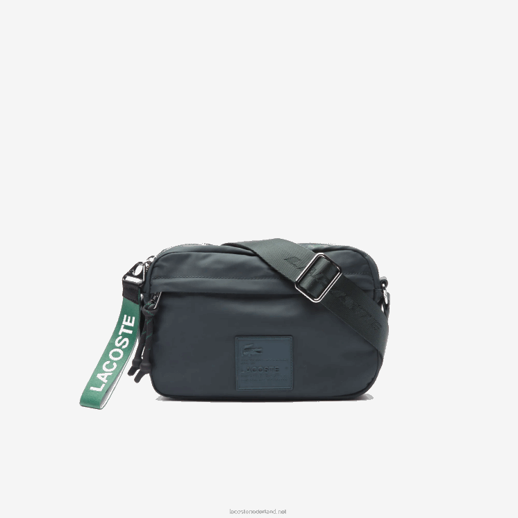 Lacoste crossover-tas met kenmerkende patch 0828H2858 enkele b43 vrouwen