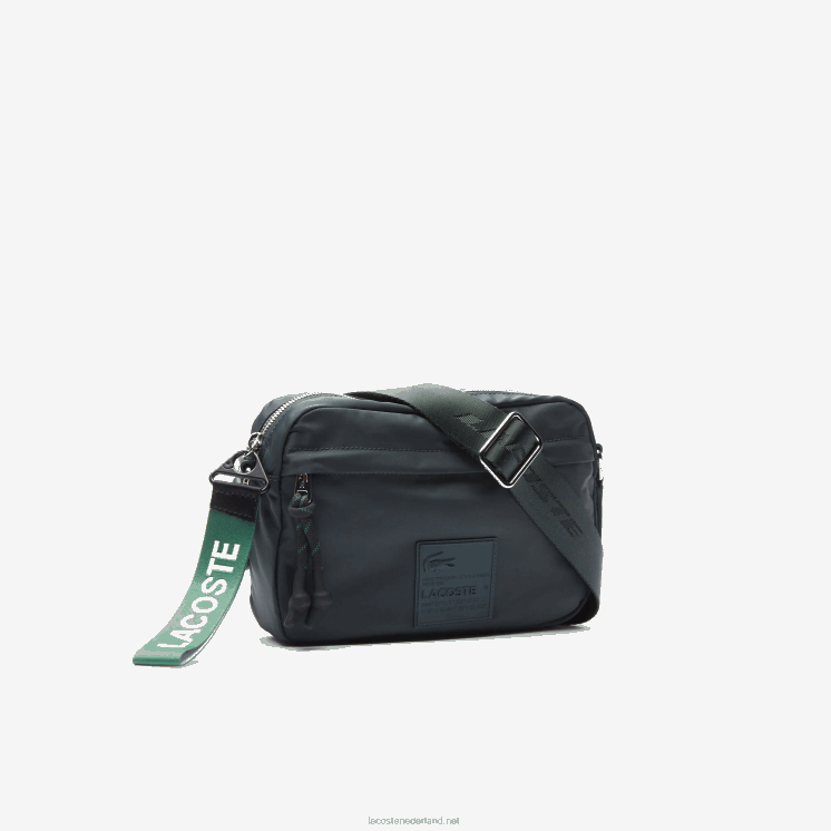 Lacoste crossover-tas met kenmerkende patch 0828H2858 enkele b43 vrouwen