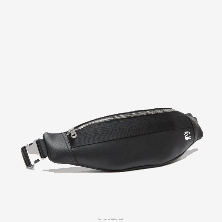 Lacoste heuptas in contrasterende kleur 0828H2062 zwart 000 vrouwen