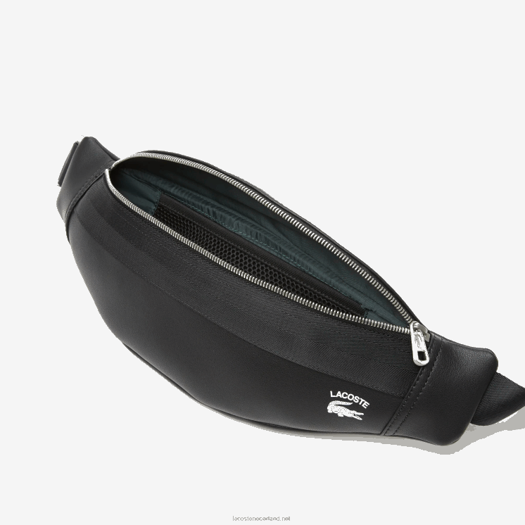 Lacoste heuptas in contrasterende kleur 0828H2062 zwart 000 vrouwen