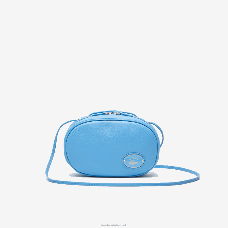 Lacoste kleine cameratas van generfd leer 0828H2870 Argentinië 213 vrouwen